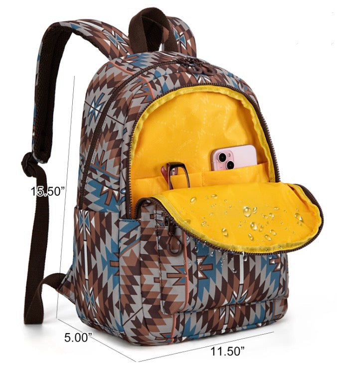 Wrangler Aztec Print Backpack