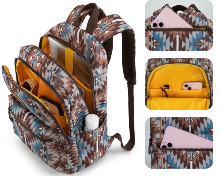 Wrangler Aztec Print Backpack