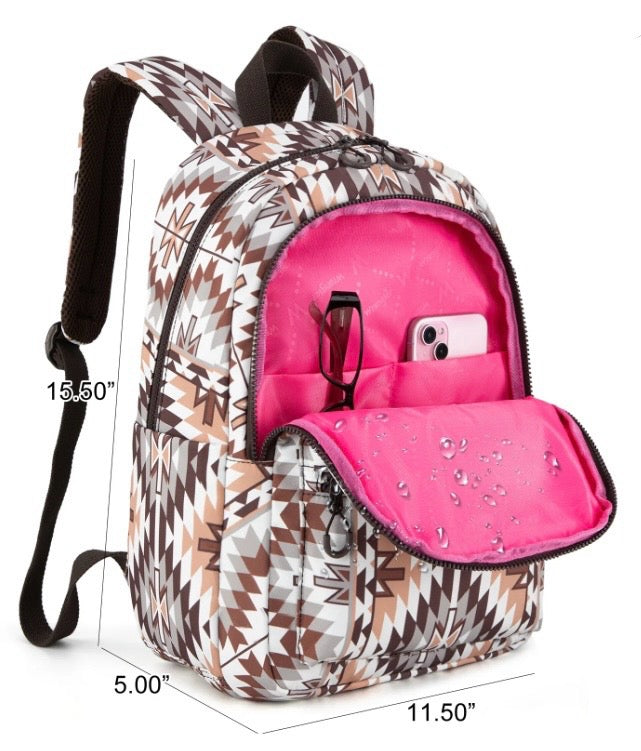 Wrangler Aztec Print Backpack