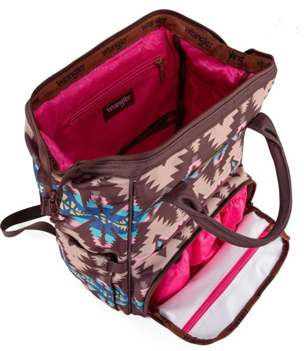 Wrangler Aztec Printed Callie Backpack