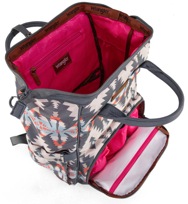 Wrangler Aztec Printed Callie Backpack