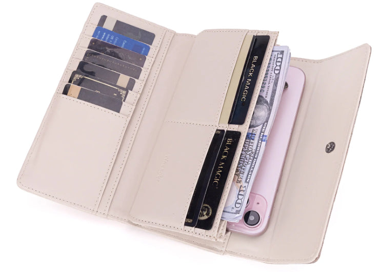 Wrangler Western Floral Tooled Tri-fold RFID Wallet/Wristlet