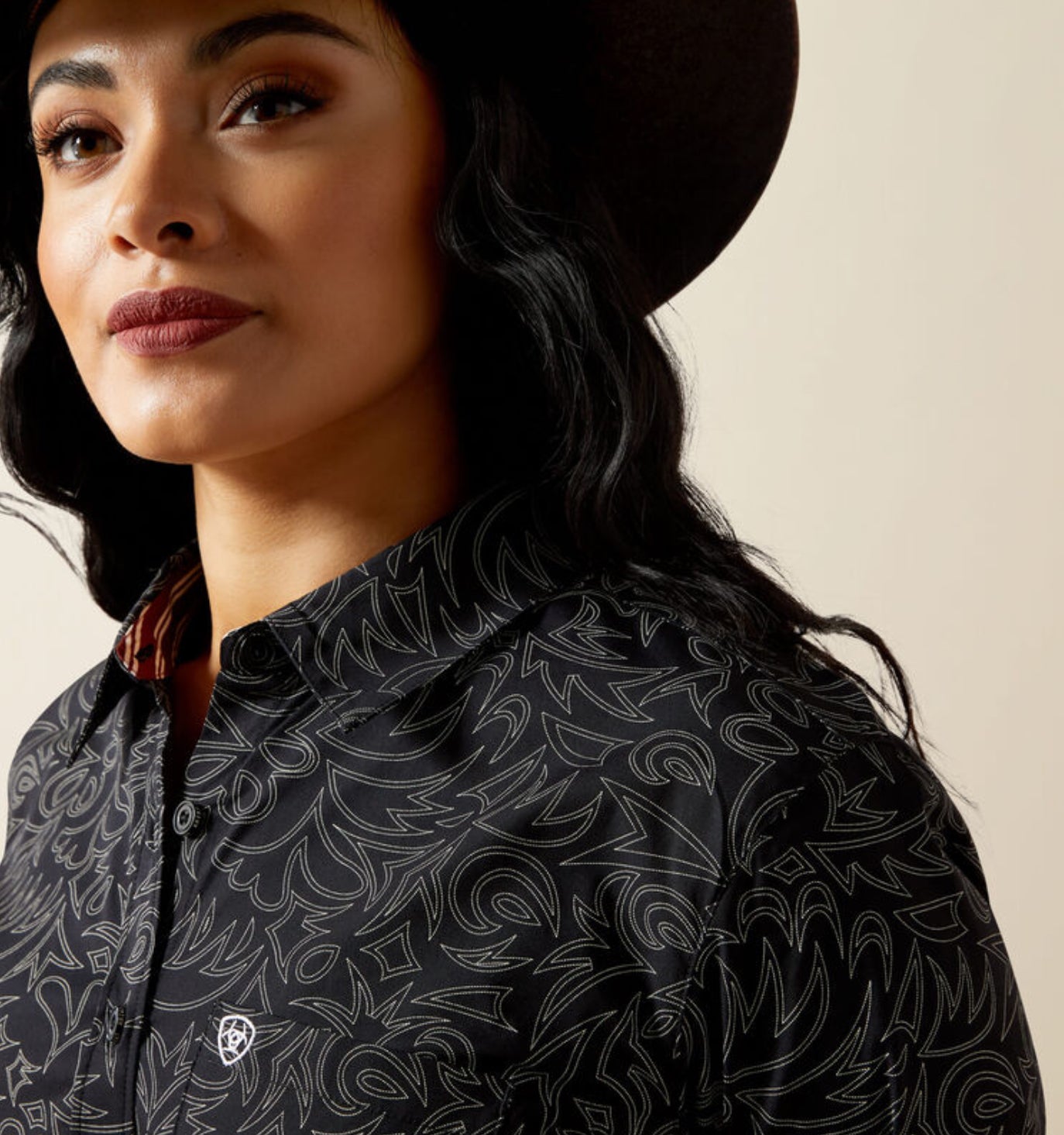 Women’s Black Ariat Kirby Stretch Shirt