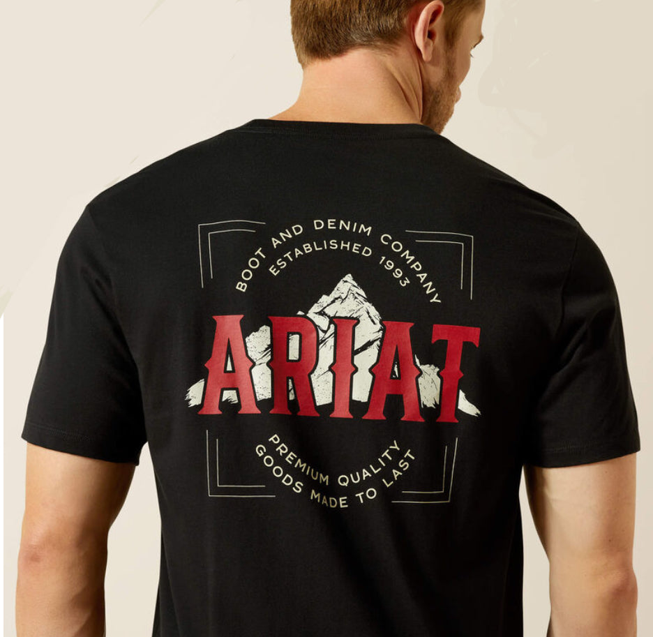 Men’s Ariat Black Mountain Tee