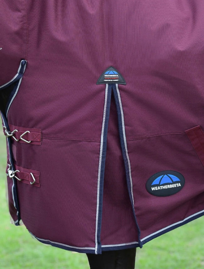 Weatherbeeta ComFiTec Essential Turnout 360G Burgundy/Navy