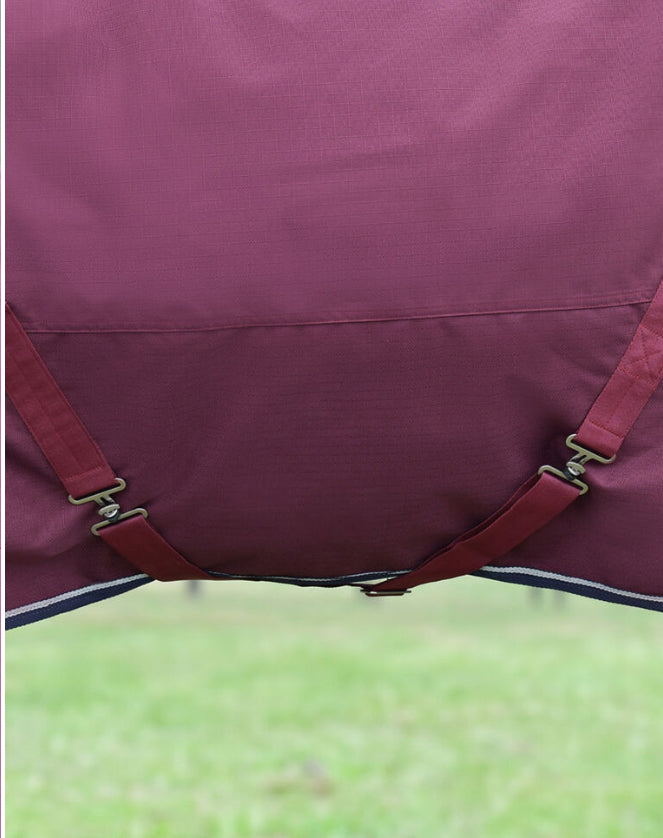 Weatherbeeta ComFiTec Essential Turnout 360G Burgundy/Navy