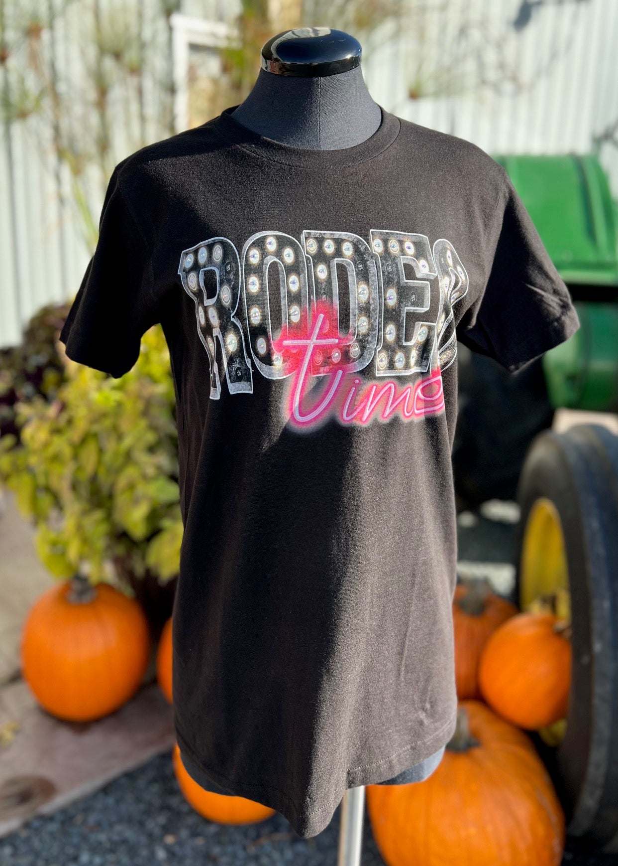 Rodeo Time Bling Graphic Tshirt