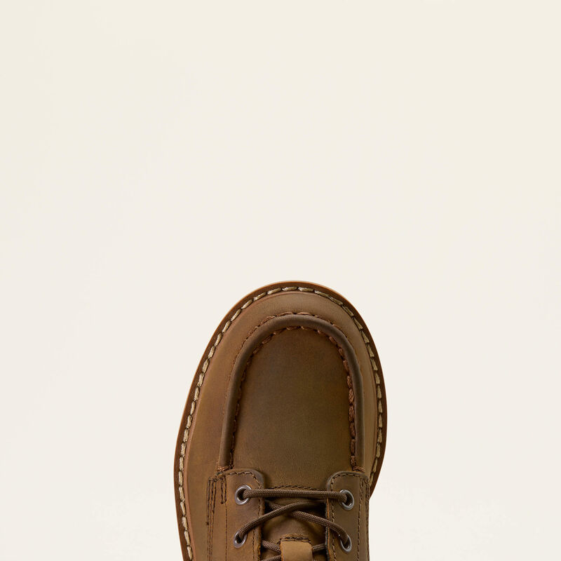 Youth Ariat Lift Lacer Moc Boot- Distressed Brown