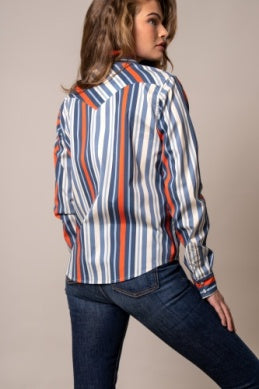 W KIMES Western Stripe Shirt