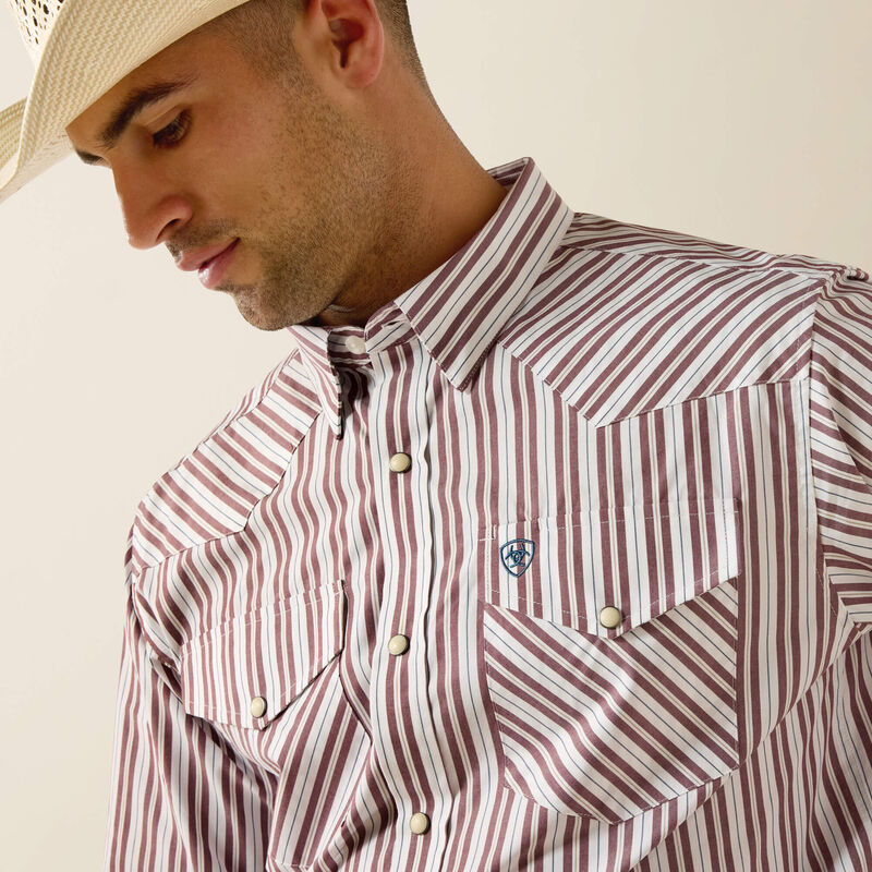 Men’s Ariat Pro Series Trae Fitted Snap Shirt