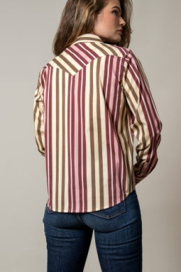 W KIMES Western Stripe Shirt