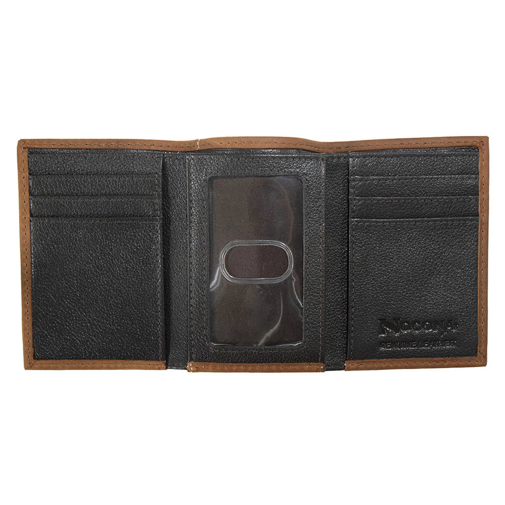 Men's Aztec Embossed Trifold Wallet