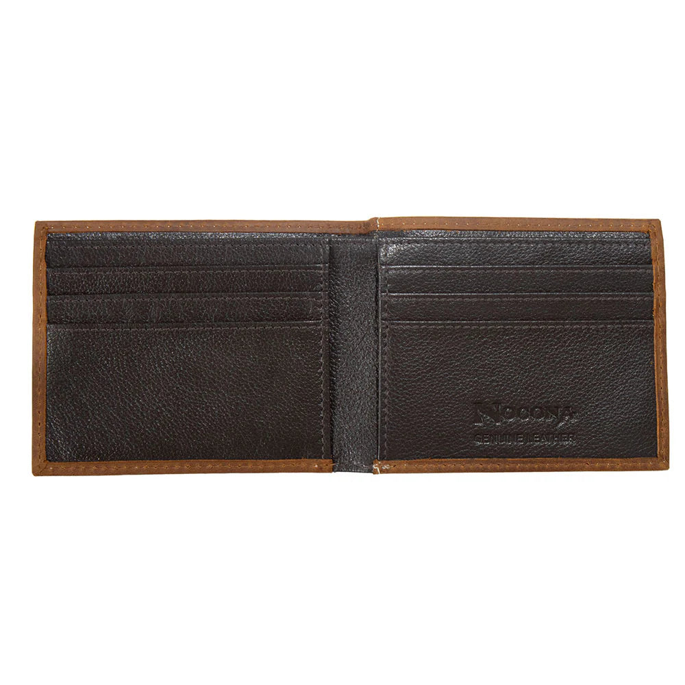 Men's Aztec Embossed Bifold Wallet