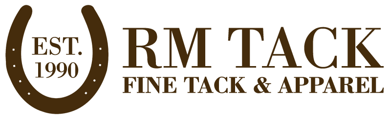 RM Tack Logo - Brown