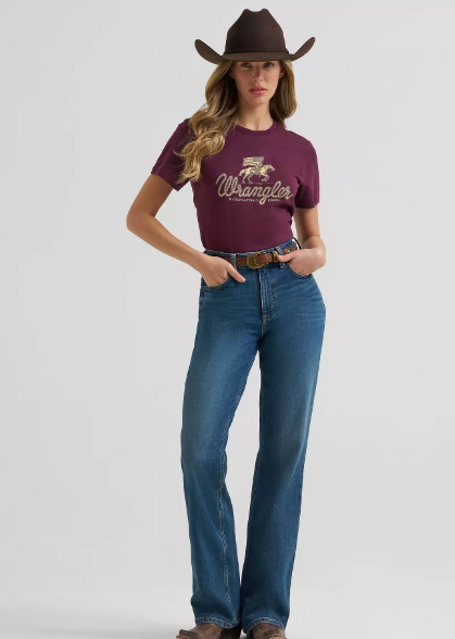 Wrangler Retro® Graphic Short Sleeve T-Shirt - Winetasting