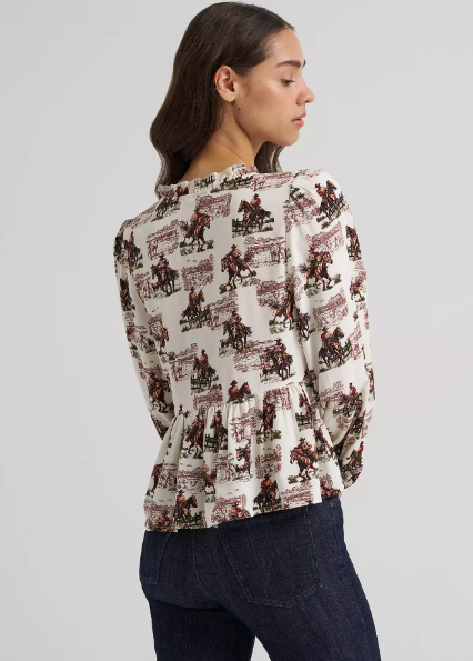 Wrangler Retro® Vintage Juliet Blouse - White
