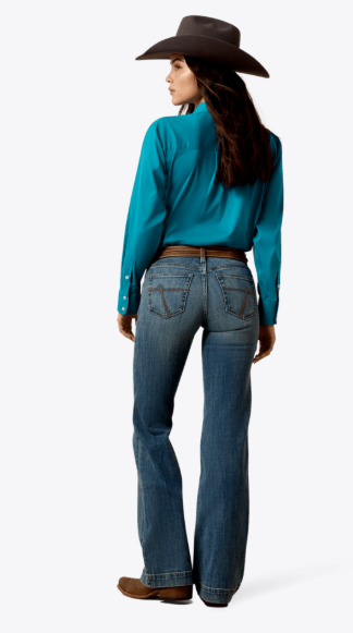 WMS Perfect Rise Marcie Trouser Jeans- COSTA MESA