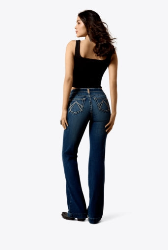 W Ariat High Rise Teresa Slim Trouser Jeans