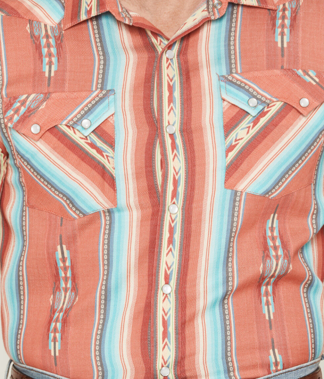 Men's Long Sleeve 2 PK Snap Shirt