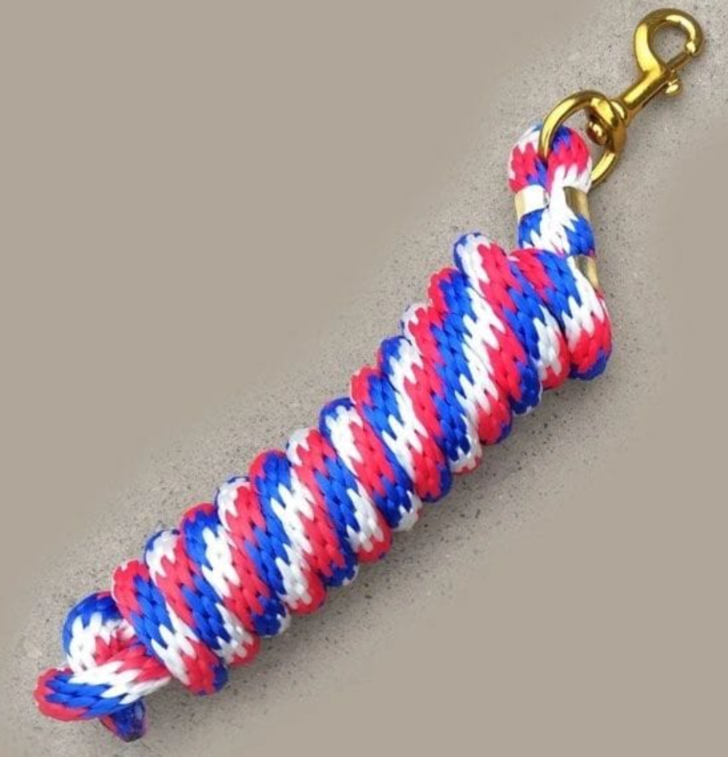5/8" x 9' Poly Lead w/ Brass Snap
