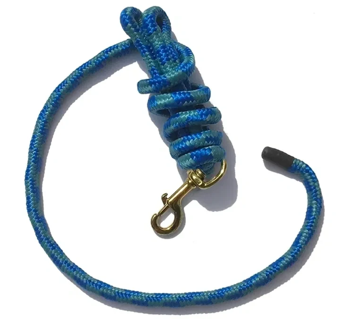 5/8" x 9' Poly Lead w/ Brass Snap