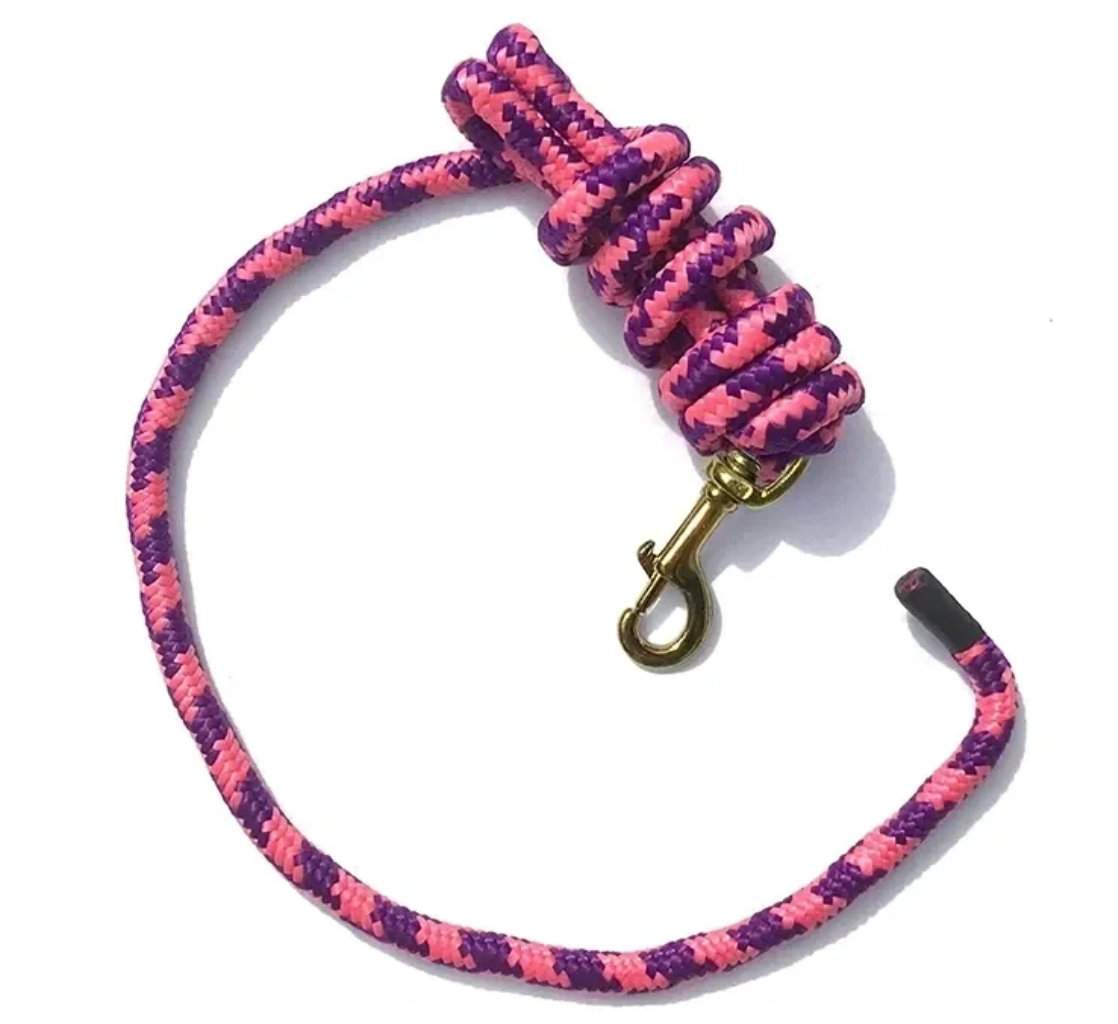 5/8" x 9' Poly Lead w/ Brass Snap