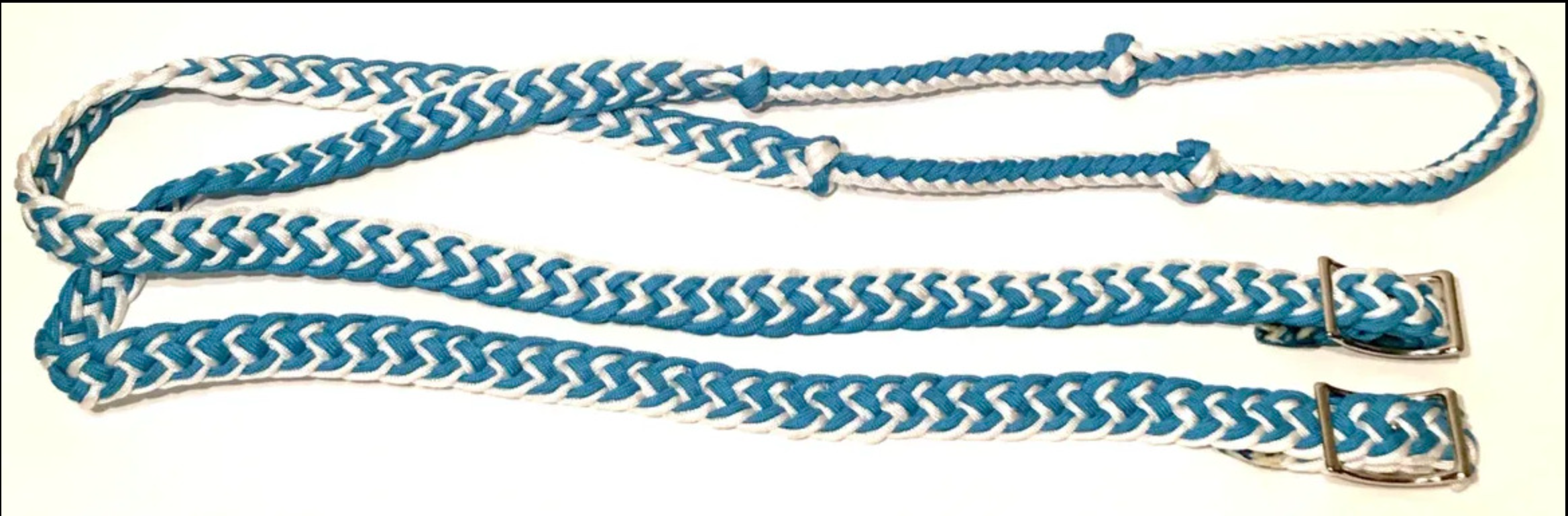 Multi Colored Braid Roping Rein