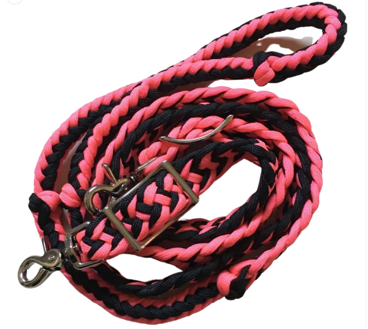 Multi Colored Braid Roping Rein