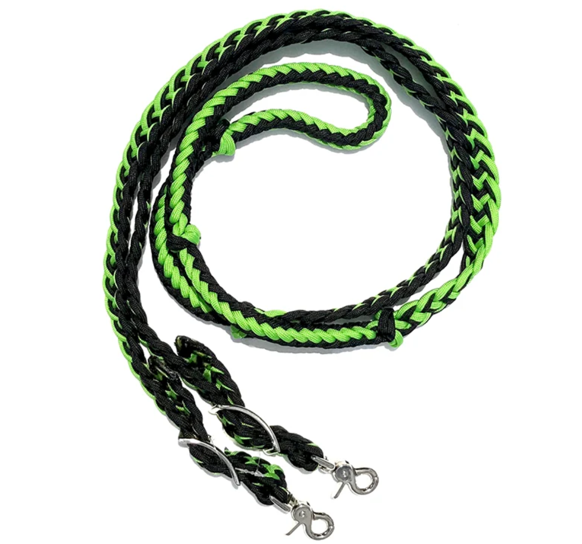 Multi Colored Braid Roping Rein