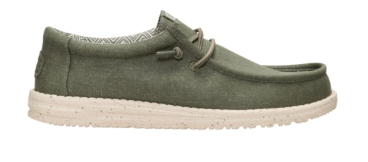 Wally Stretch Canvas-Tea Leaf/Parchment