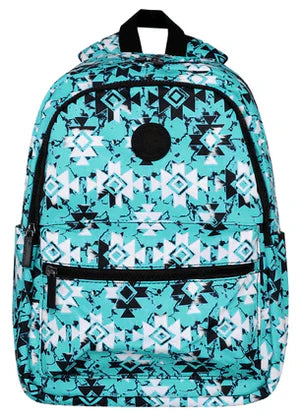 Montana West Turquoise Aztec Backpack - RM Tack & Apparel