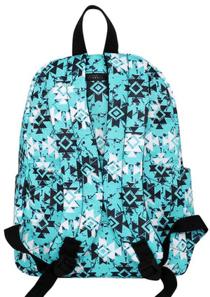 Montana West Turquoise Aztec Backpack - RM Tack & Apparel