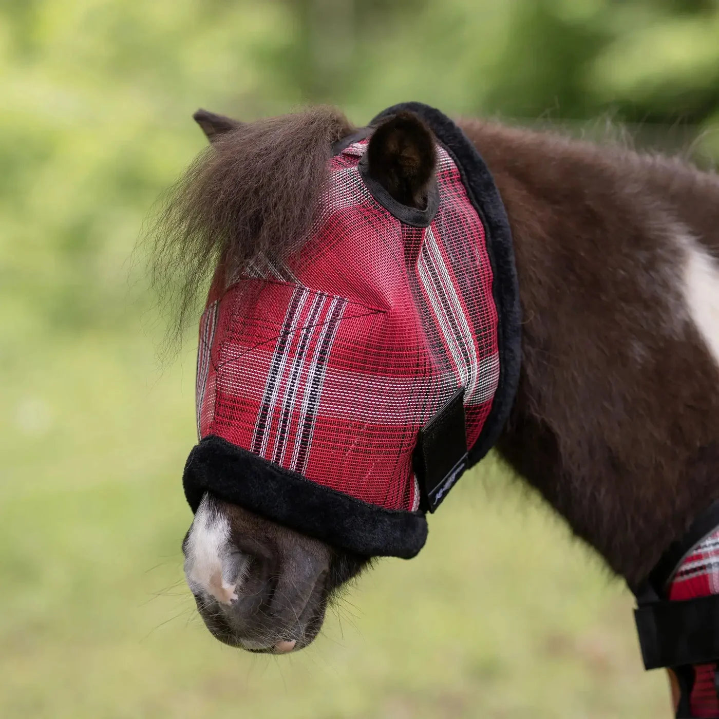 Kensington Protective Products Pony Fly Mask With Ears And Fleece Trim