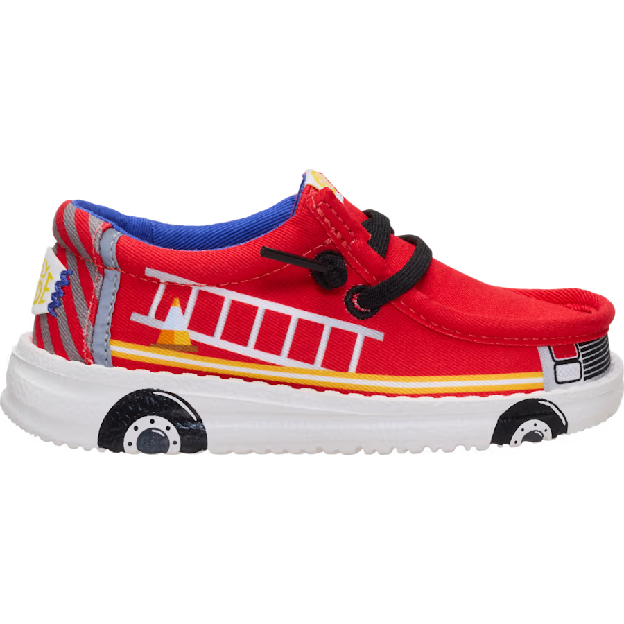 Wally Toddler Fire Truck