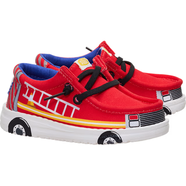 Wally Toddler Fire Truck