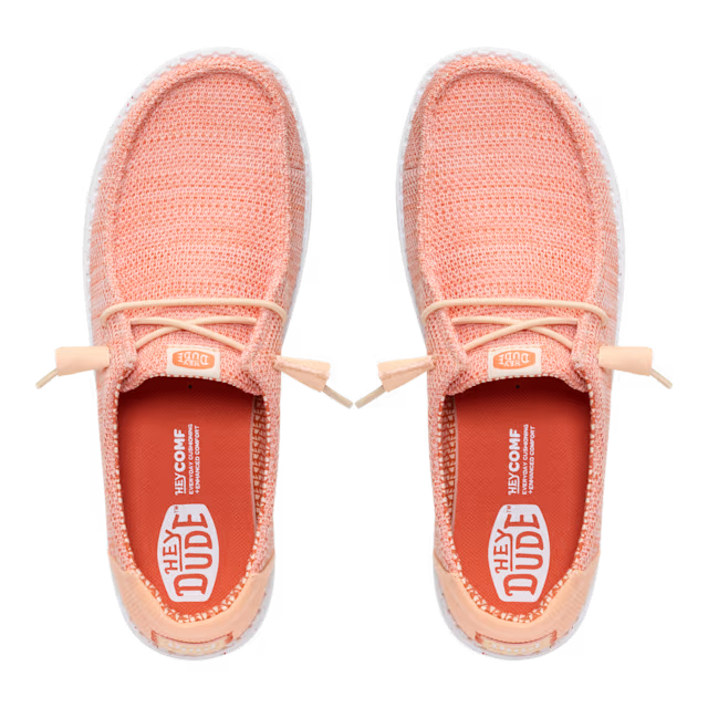 W Hey Dude Wendy Sox- Peach