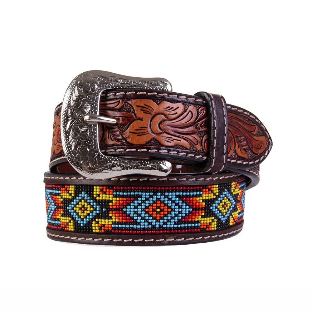 Twisted X Men's Multi Color Beaded Belt - RM Tack & Apparel