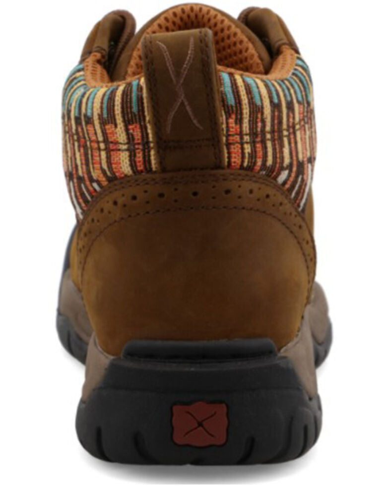 Twisted X Women's All Around Lace Up Multi Brown Hiking Boot