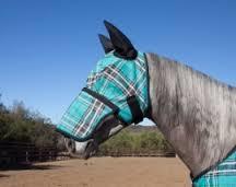 Kensington Protective Products Fly Mask With Ears And Removable Nose - RM Tack & Apparel