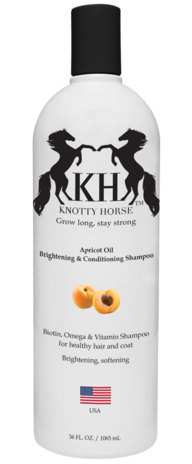 Knotty Horse Apricot Oil Brightening & Conditioning Shampoo - RM Tack & Apparel