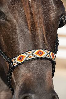 Cowboy Braided Rope Halter-One Size - RM Tack & Apparel