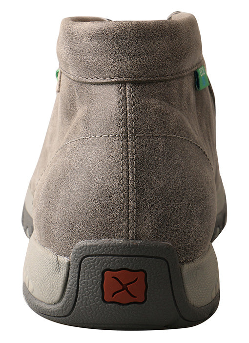 Twisted X Men’s Chukka Grey/Light Grey Driving Moc Shoe with CellStretch® - RM Tack & Apparel