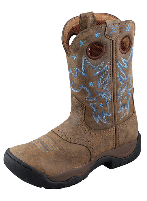 Twisted X Women's Blue Accent All Round Work Boot - RM Tack & Apparel