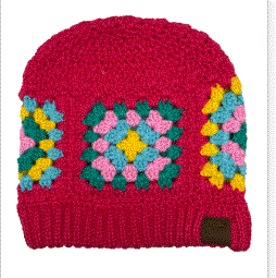 C. C Hand Crochet Hats