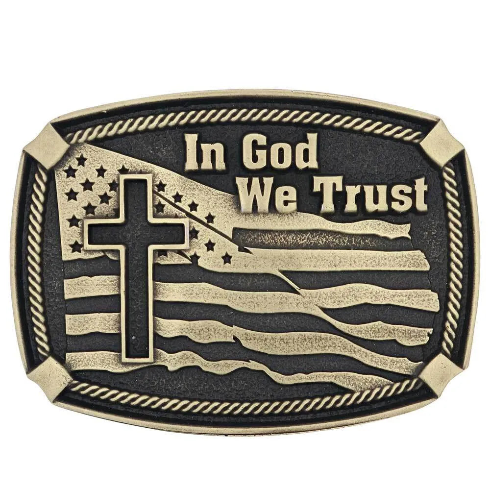 In God We Trust Belt Buckle