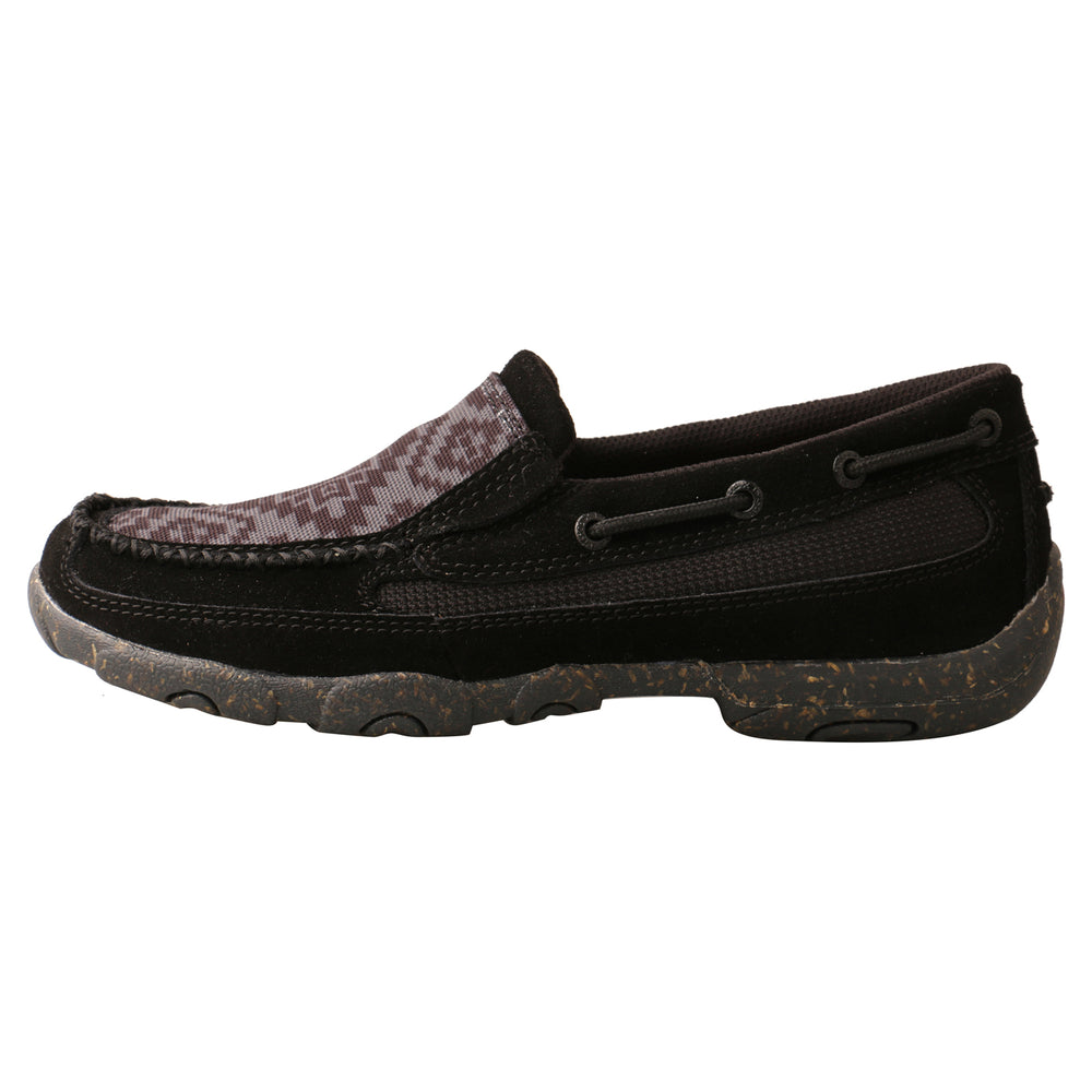 Twisted X Women's  Aztec Slip On Black Gray Shoes