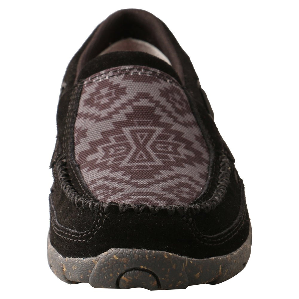 Twisted X Women's  Aztec Slip On Black Gray Shoes