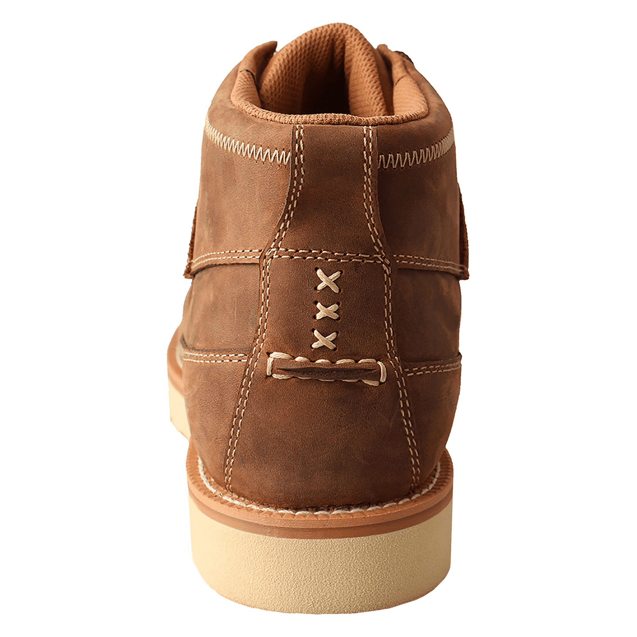 Twisted X Men's Brown 4″ Wedge Sole Boot Shoe - RM Tack & Apparel