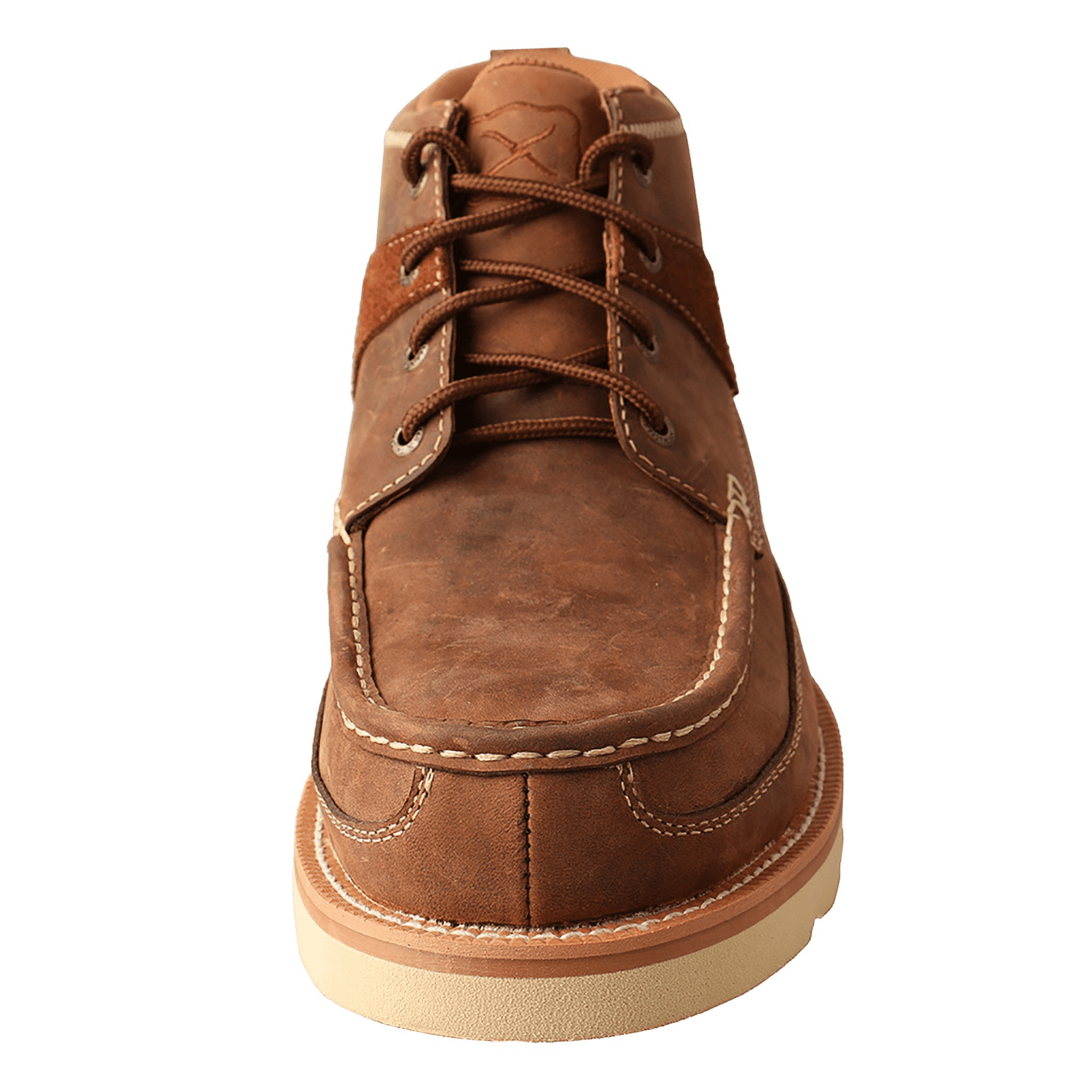 Twisted X Men's Brown 4″ Wedge Sole Boot Shoe - RM Tack & Apparel
