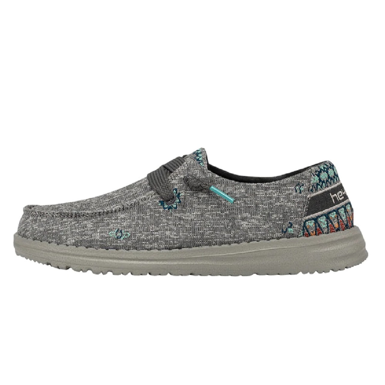 Plantar fasciitis running shoes - Hey Dude Wendy Chambray Woven